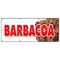 Signmission BARBACOA BANNER SIGN caribbean mexico mexican pork beef goat barbecue B-96 Barbacoa - alternate 1